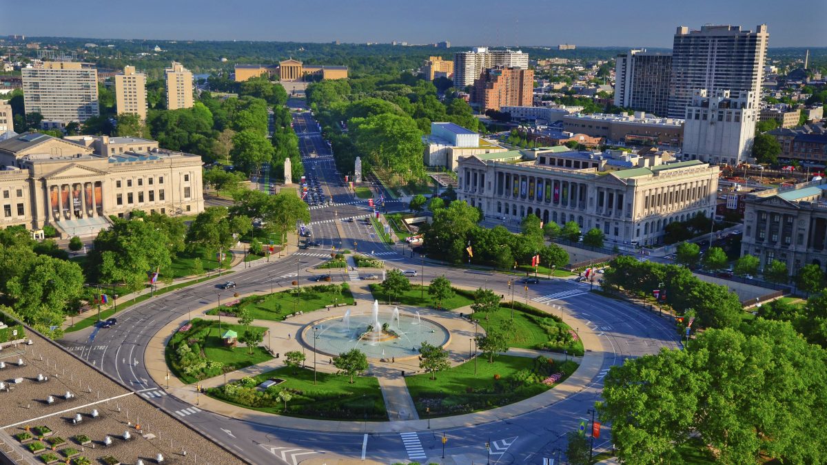 benjamin franklin parkway