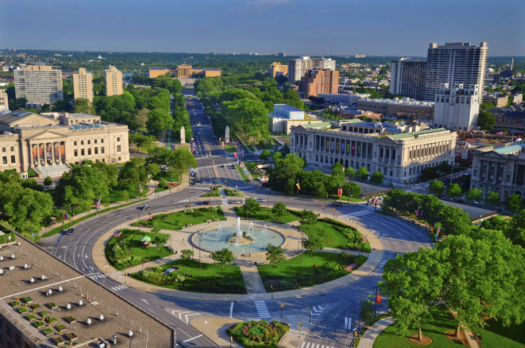 benjamin franklin parkway