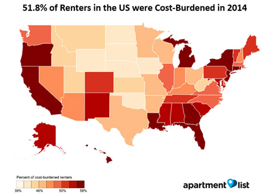 cost burden map